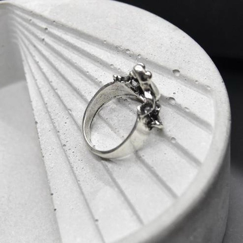 Silver Frog Ring - Picture 5 of 6